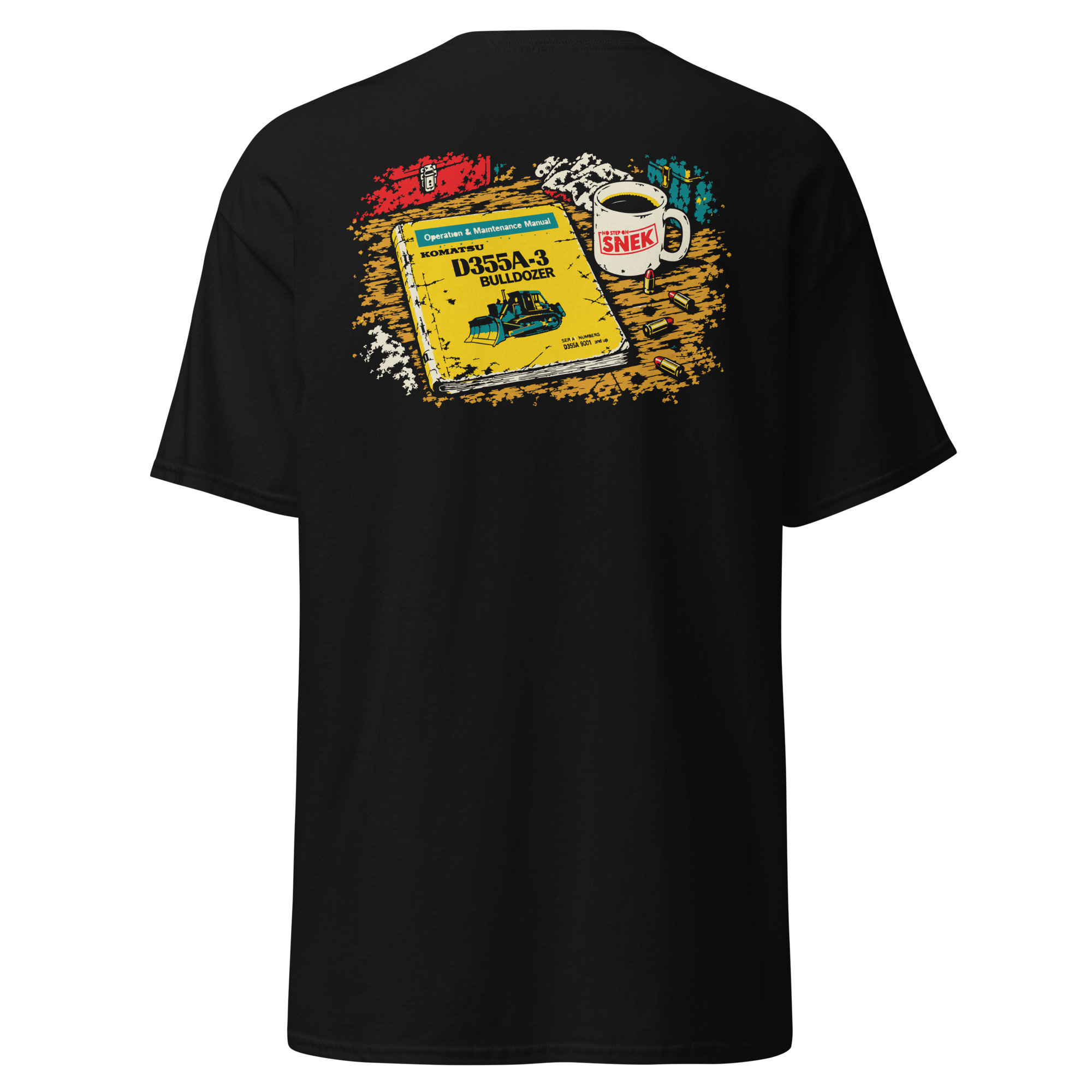 D355A-3 SNEK tee product photograph